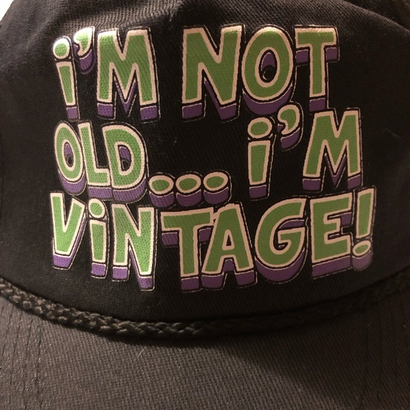 Vintage Snap Back hat I’m not old..I’m vintage - Picture 7 of 9